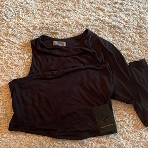 Naked Wardrobe Lori Harvey Crop Top